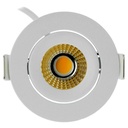 Recessed LED spotlight IP54 dim to warm, white 55mm - Image 7