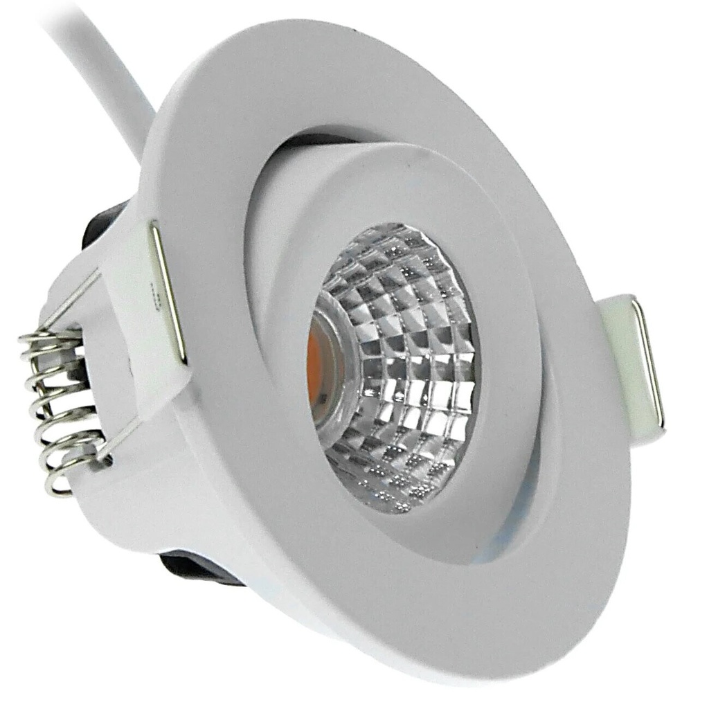 Recessed LED spotlight IP54 dim to warm, white 55mm - Image 8