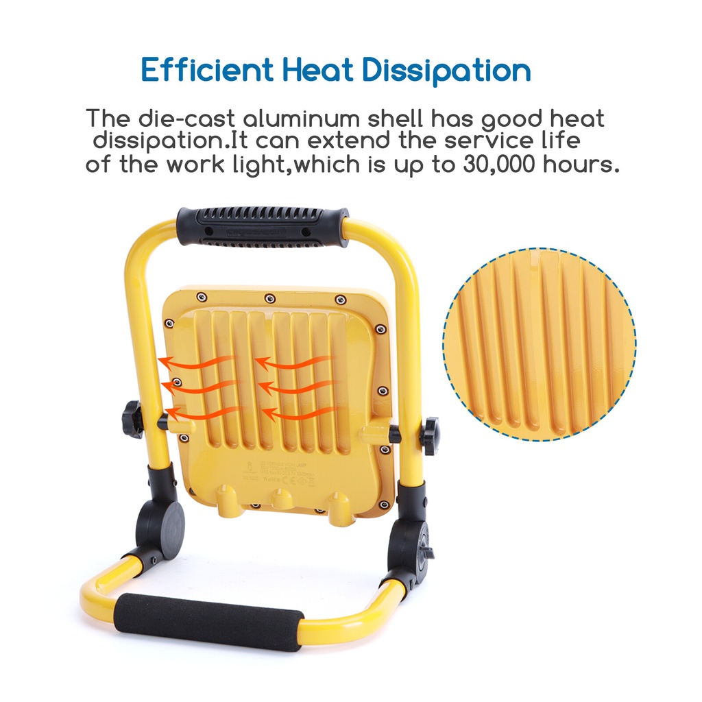 Rechargeable flood light 30W - Image 13
