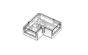 90° Corner Connector LED Strip SMD, COB 2pin 8mm IP65/IP67