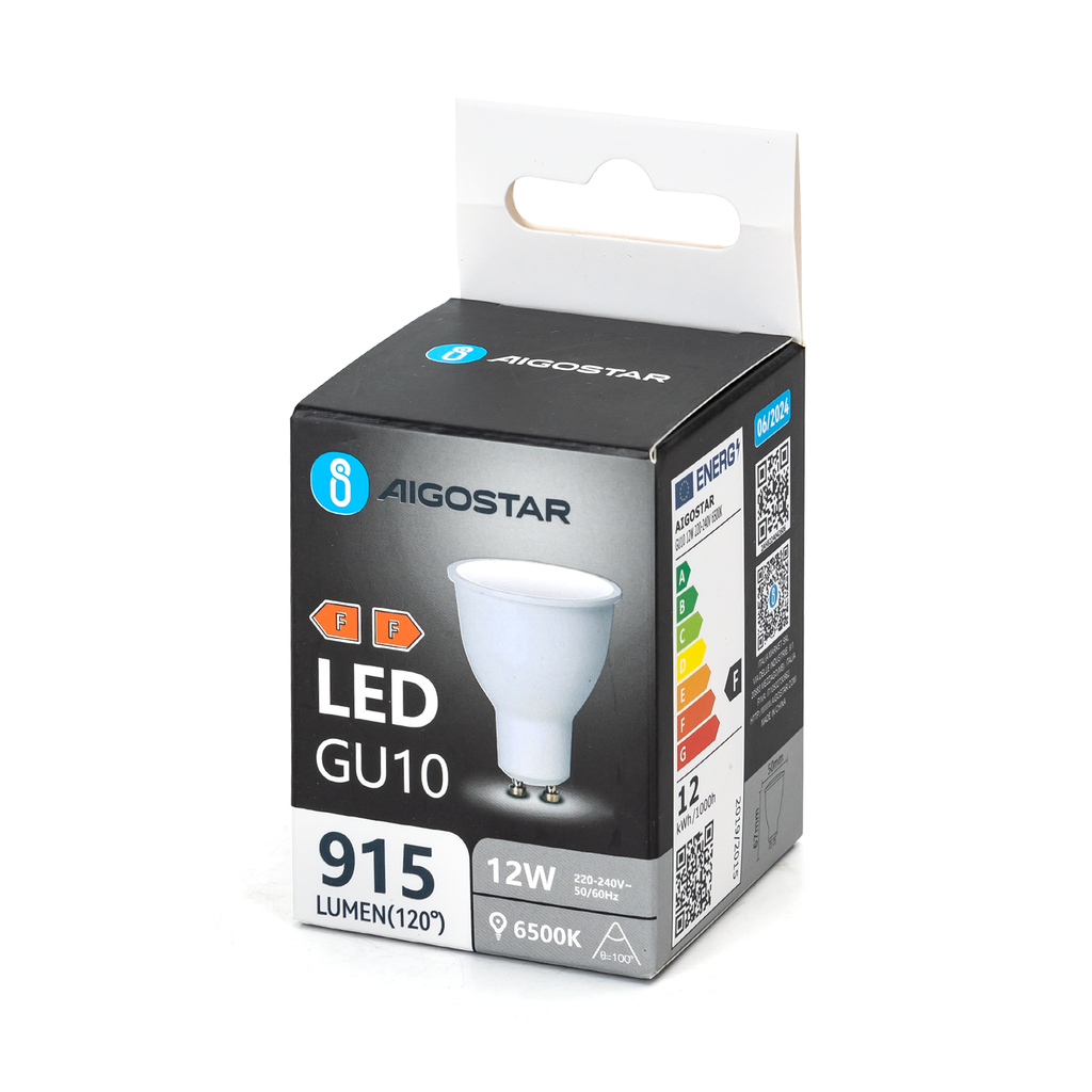 LED GU10 12W 6500K 865