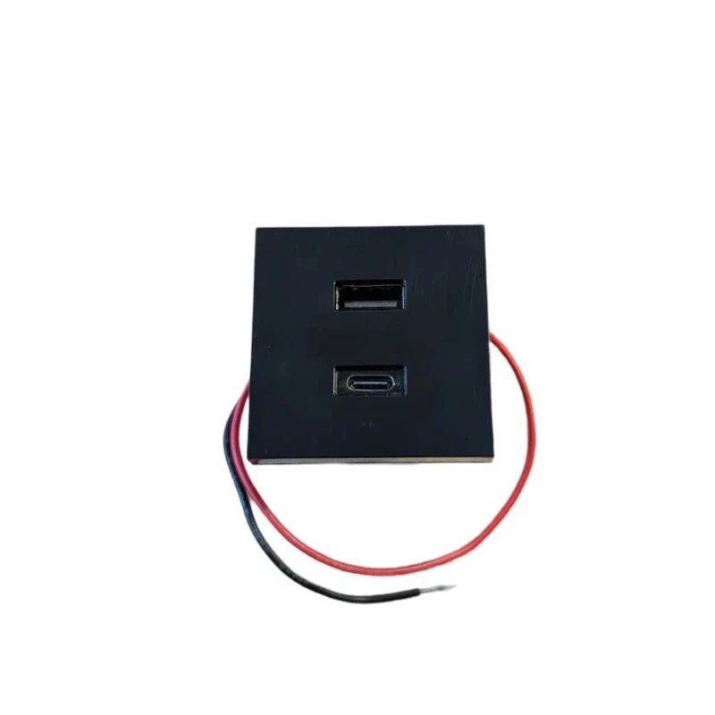 Shelly USB charger for wall Display Stand, Black