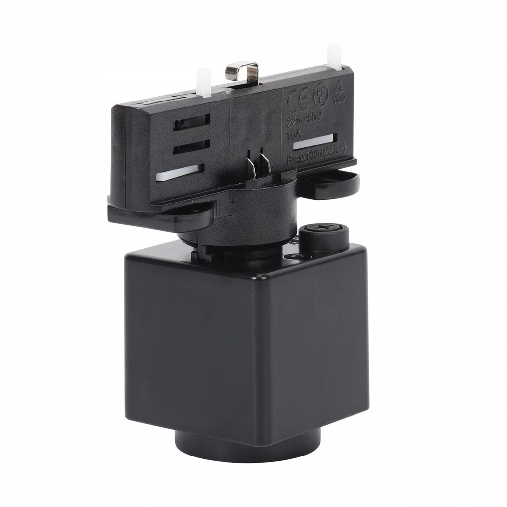 Schuko Adapter til Tracklight 3F – Sort