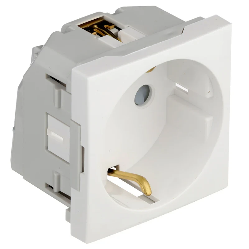 EFAPEL 45126 SBR Schuko Wall Socket 2-Module White