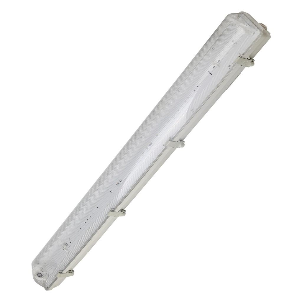 LED armatur T8 dobbelt 120 cm IP65