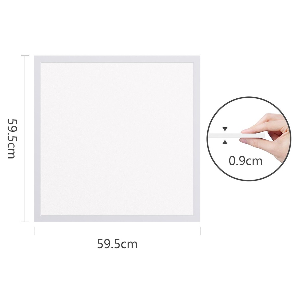 LED Panel 50W 595 x 595 mm Kold hvid 6000K