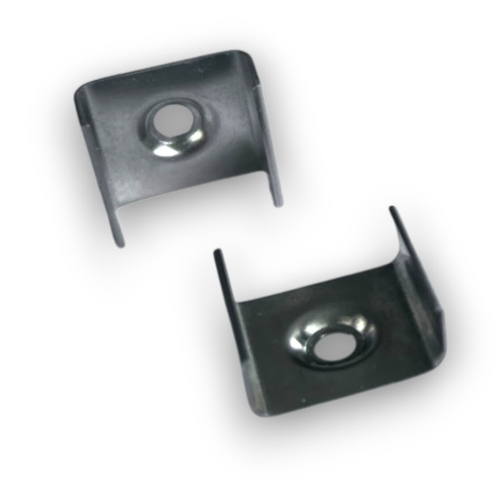Mounting clips for led strip profile