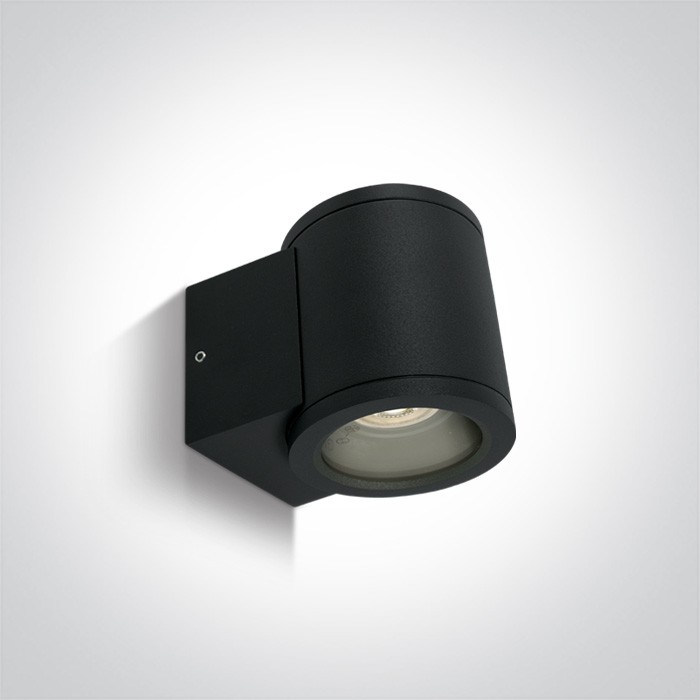 Lamp wall mounted Led black