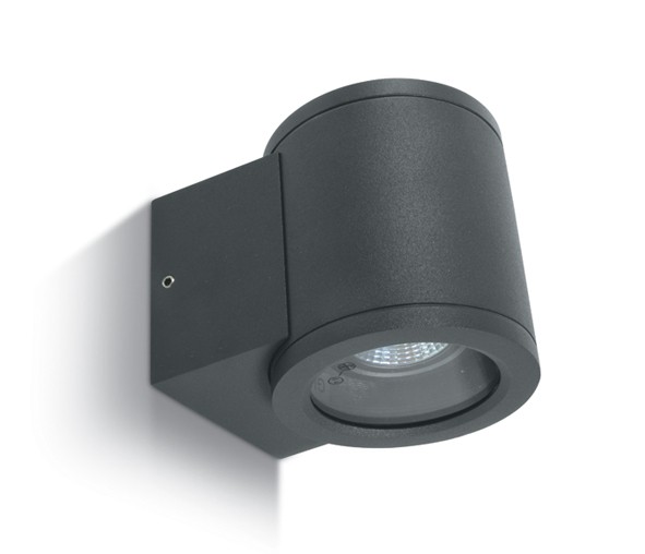 Væglampe Antracitgrå GU10 IP54 til LED