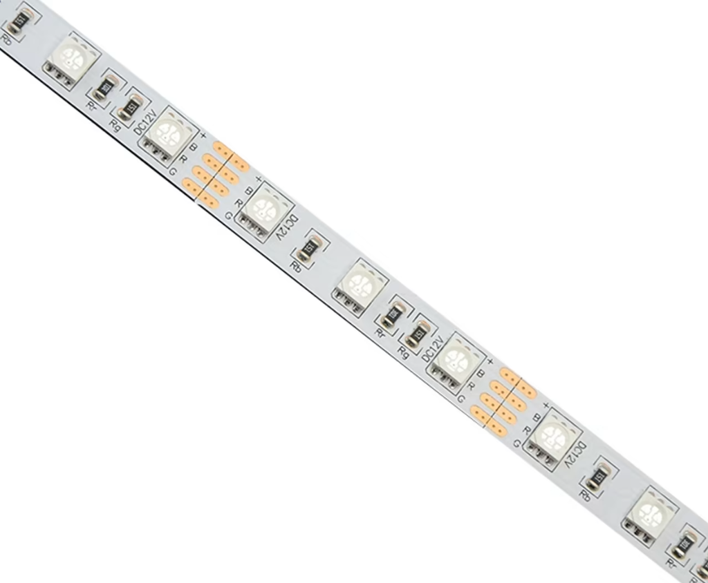 LED Strip indendørs 14,4W 5050 RGB 5m