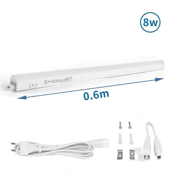 LED armatur med strømafbryder 60 cm