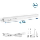 LED armatur med strømafbryder 60 cm