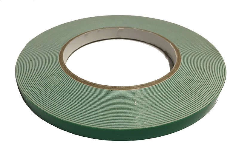 Dobbeltsidet tape 9 mm 10 meter