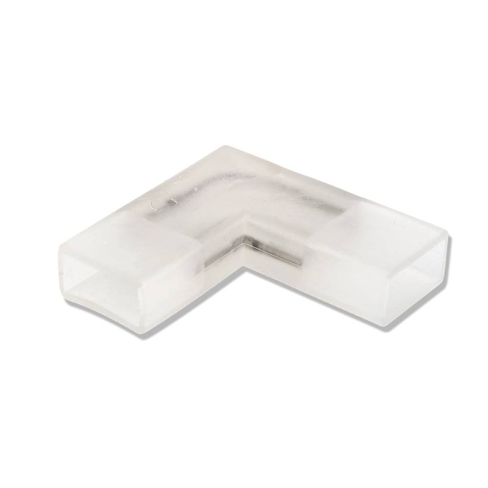 Angle connector for light strip tube