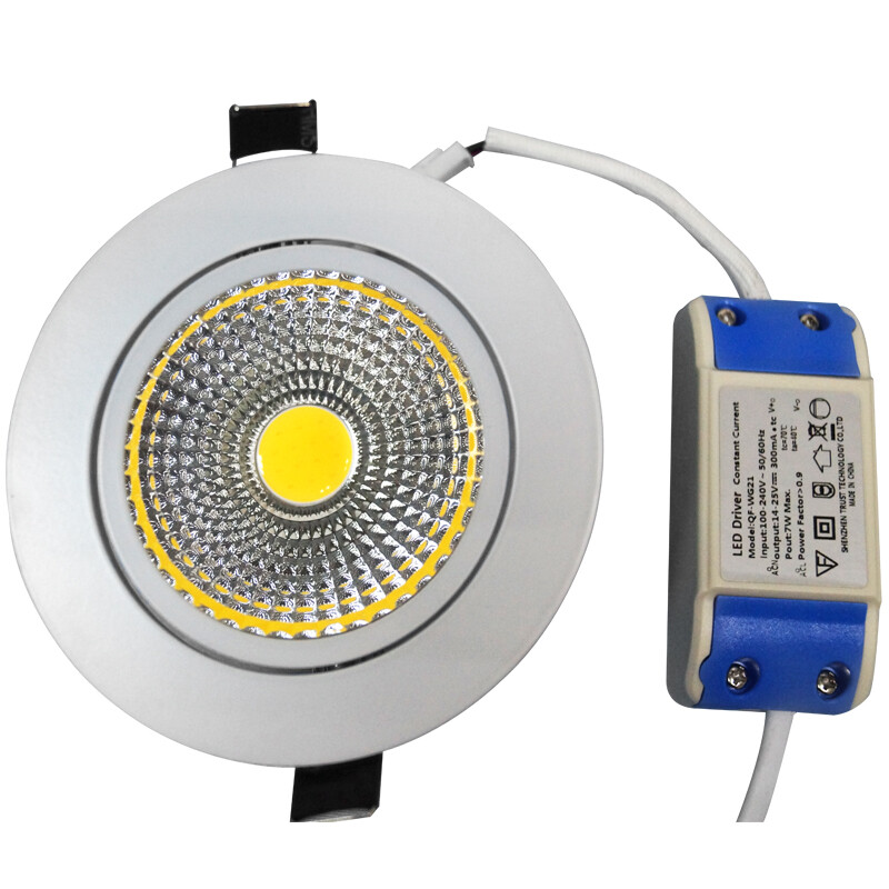 LED 3 W Downlight dæmpbar Varm hvid
