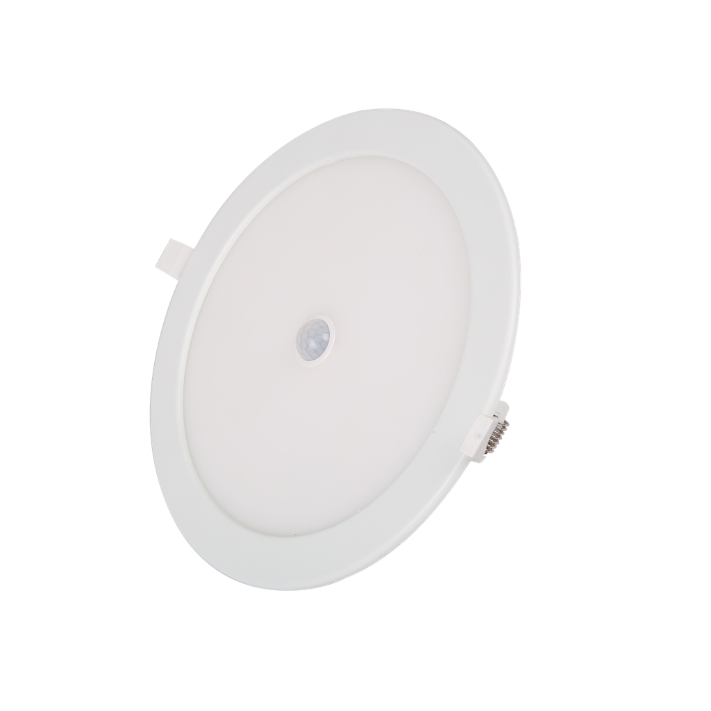 24W forsænket LED panel runde med sensor