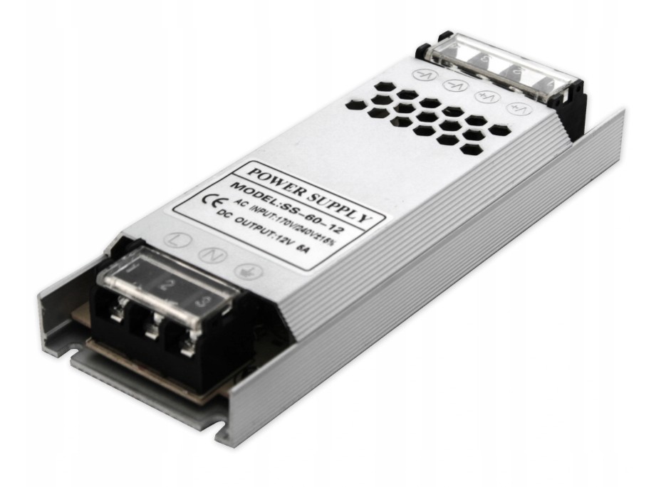 Power supply 60w 12V slim
