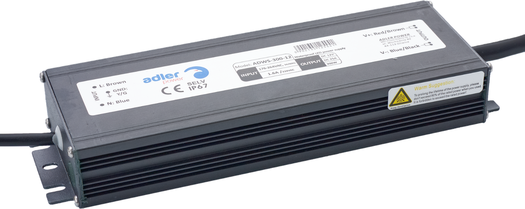 Power supply 12V 300W IP67