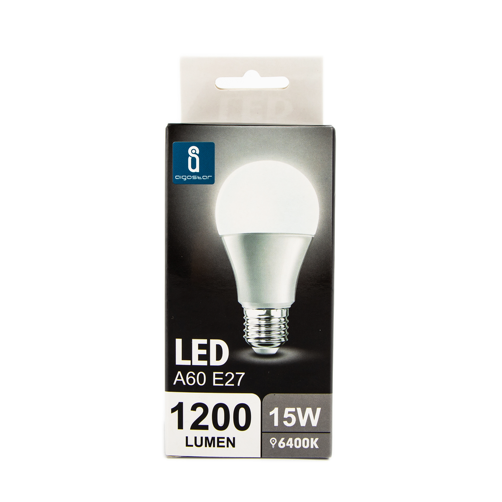 E27 15W 1200lm 6400K