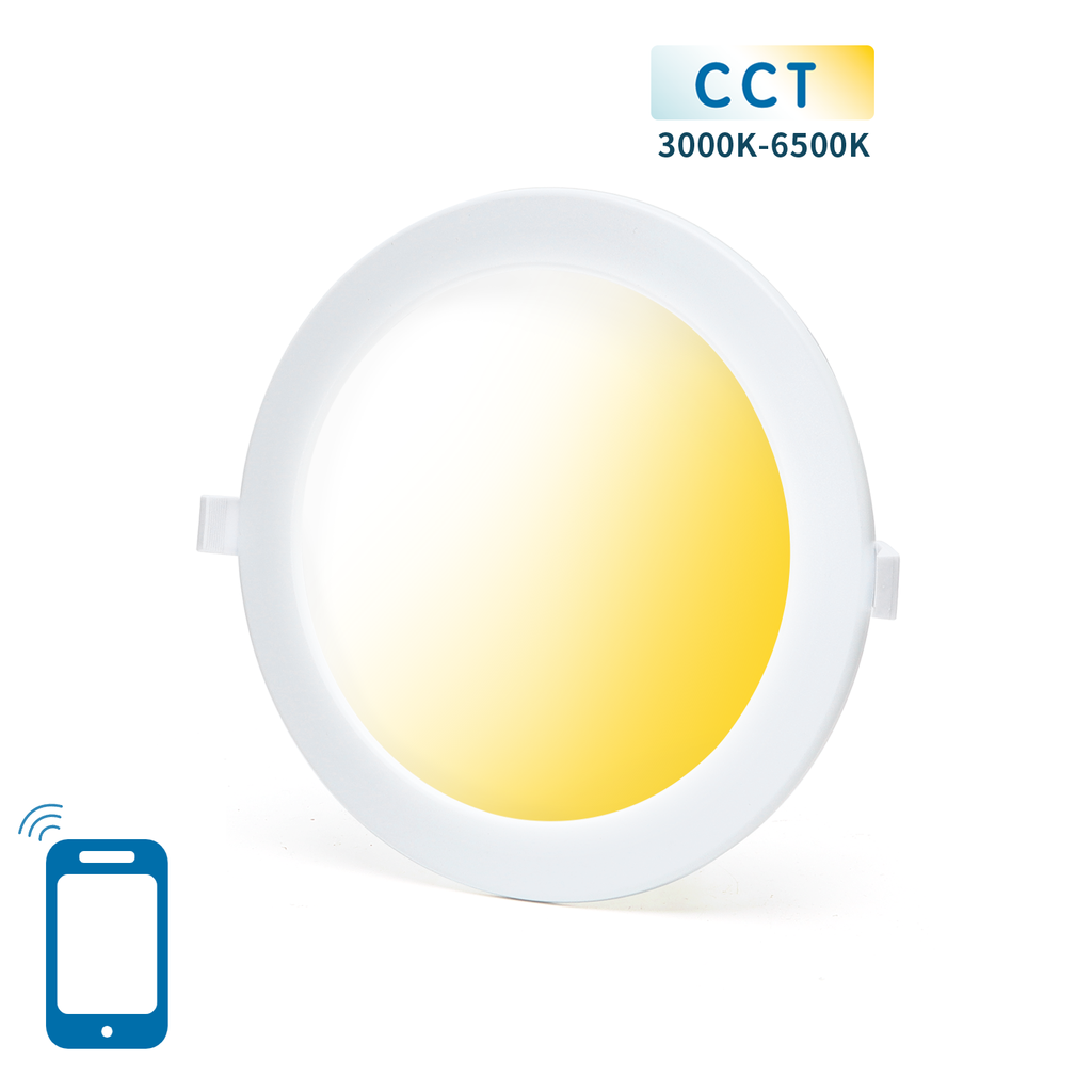 SMART LED SLIM DOWN LIGHT 18W WIFI CCT(3000K-6500K)