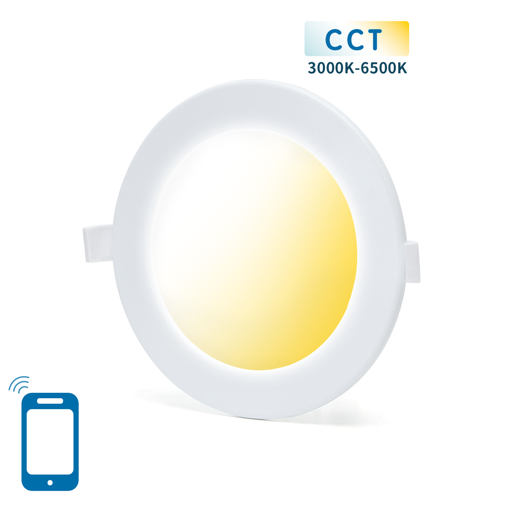 SMART LED SLIM DOWN LIGHT 12W WIFI CCT(3000K-6500K)