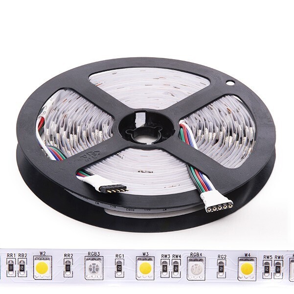 LEDstrip RGB + CW 5050 5m 300led 10mm