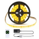 LED strip 3000K 5M Dæmpbar med styring Varm hvid IP65