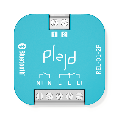 Plejd REL-01-2P Relä Relæ 2-polet
