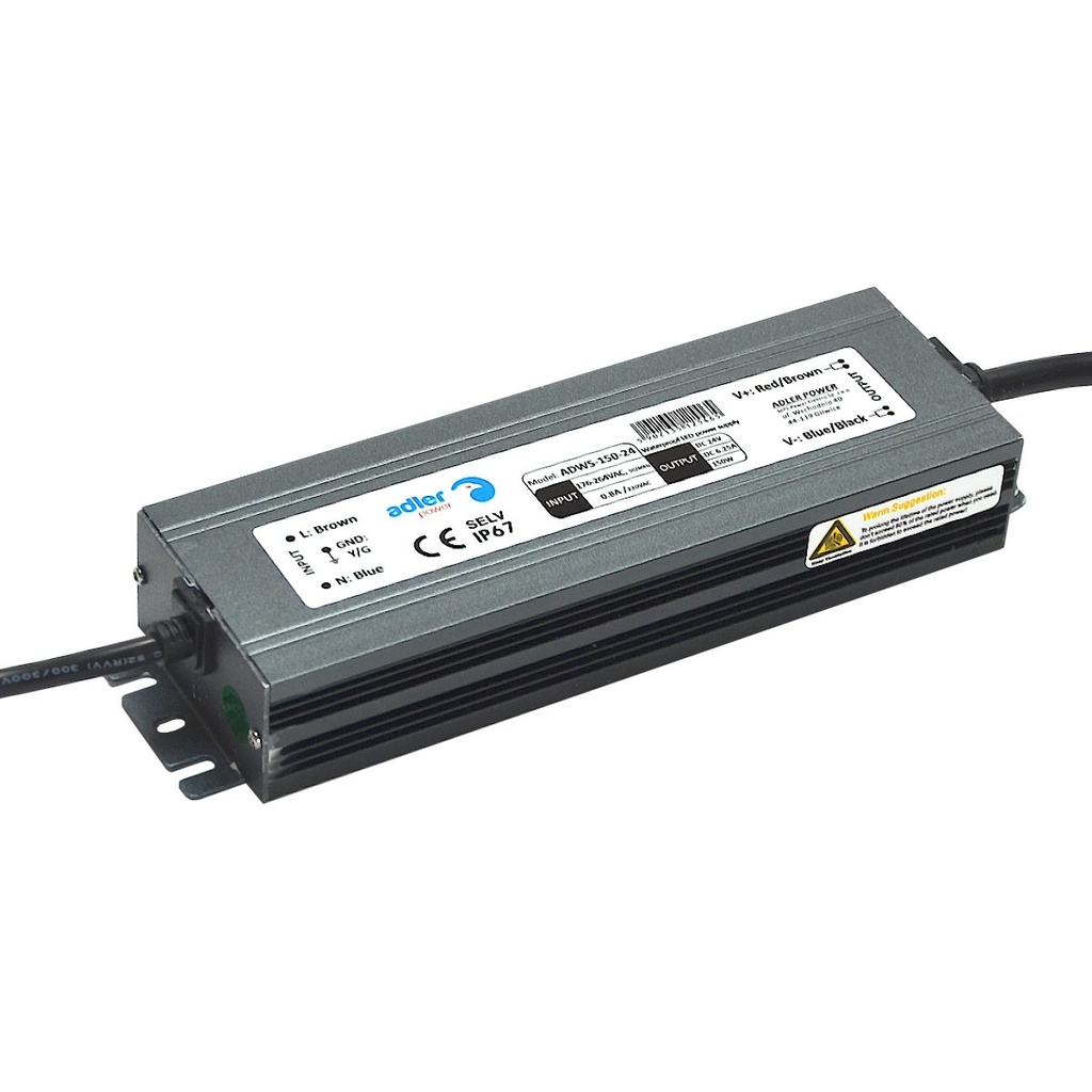 Transformer 24V 150W IP67