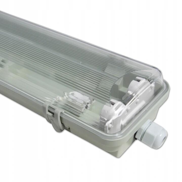 Armatur T8 dobbelt 60cm IP65