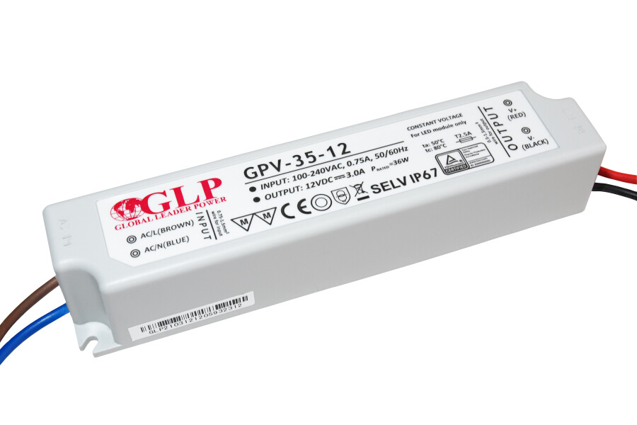 Transformer 12 Volt 35W IP67