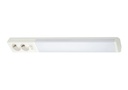 Workplace luminaire Airam Handy 550 8W 3000K/4000K 55cm with outlets