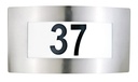 Airam Haaga number luminaire E27, IP44, stainless