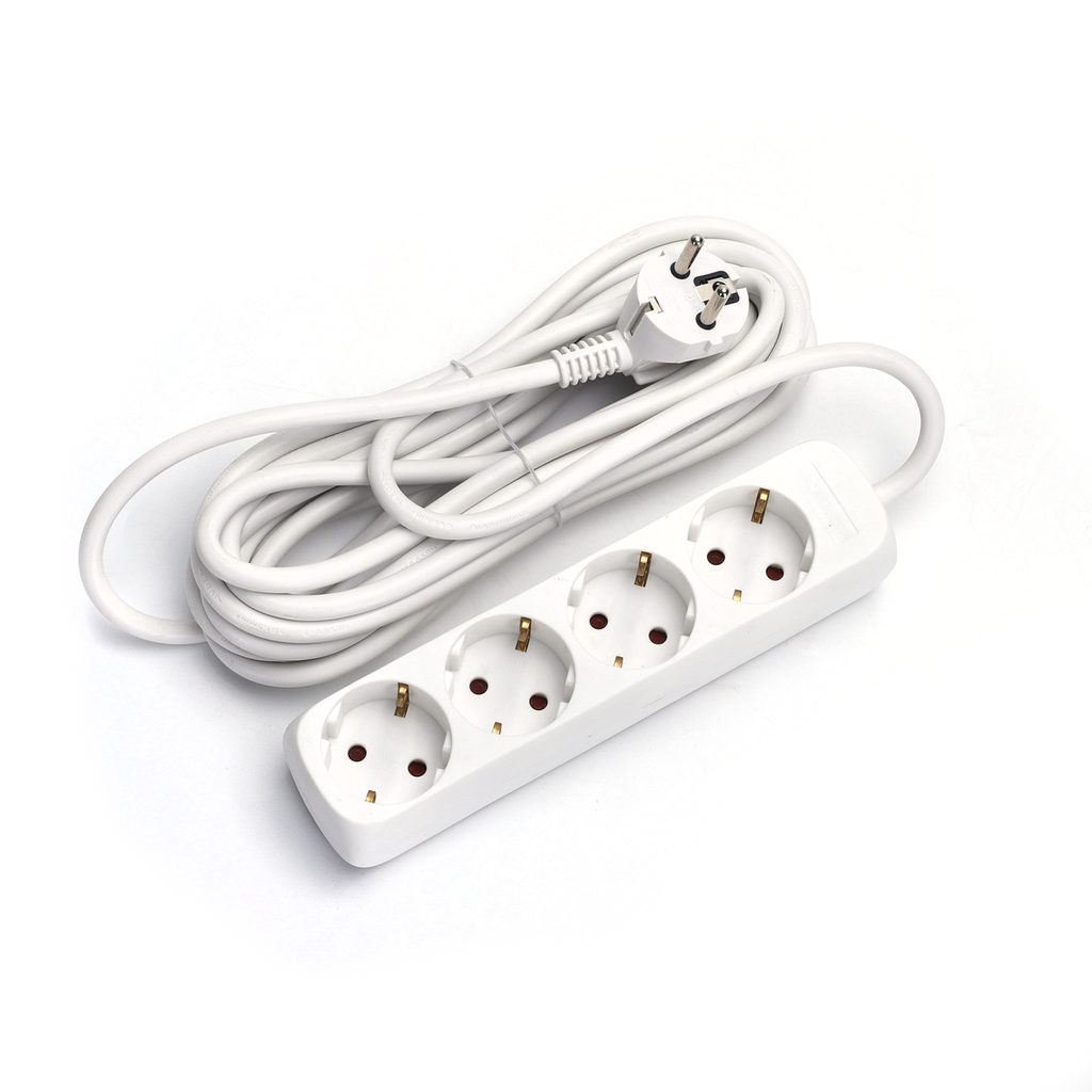 4-WAY POWER STRIP with 1.5m cable