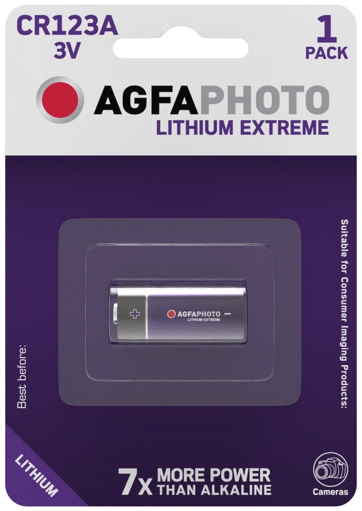 AgfaPhoto lithium CR123A
