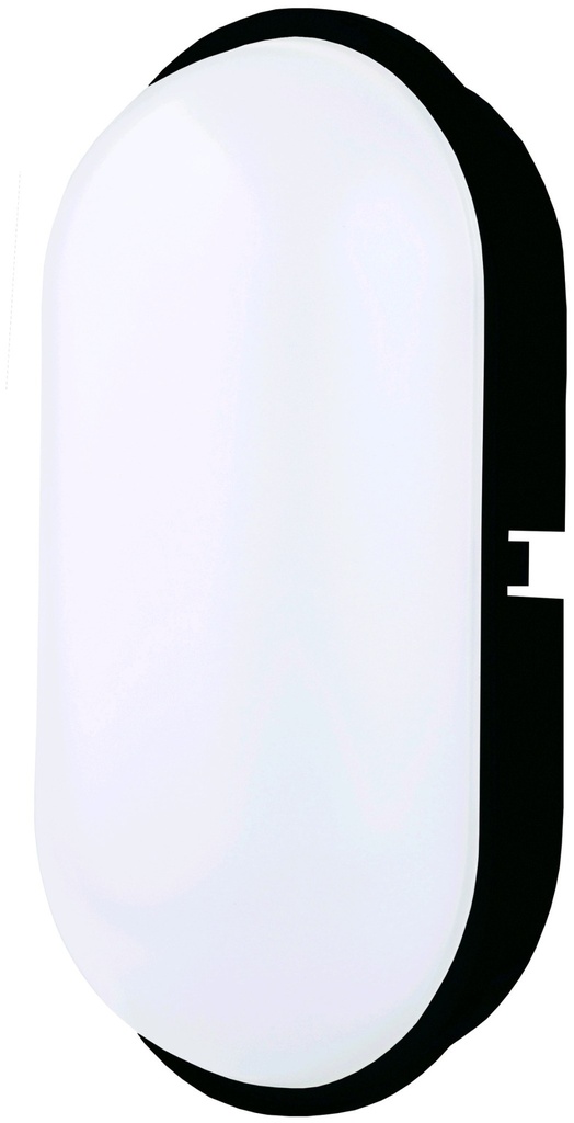 Avide Bulkhead lamp Triton-O 12W 4000K black IP65