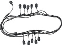Lyssnor E27 10m, 10 lamper