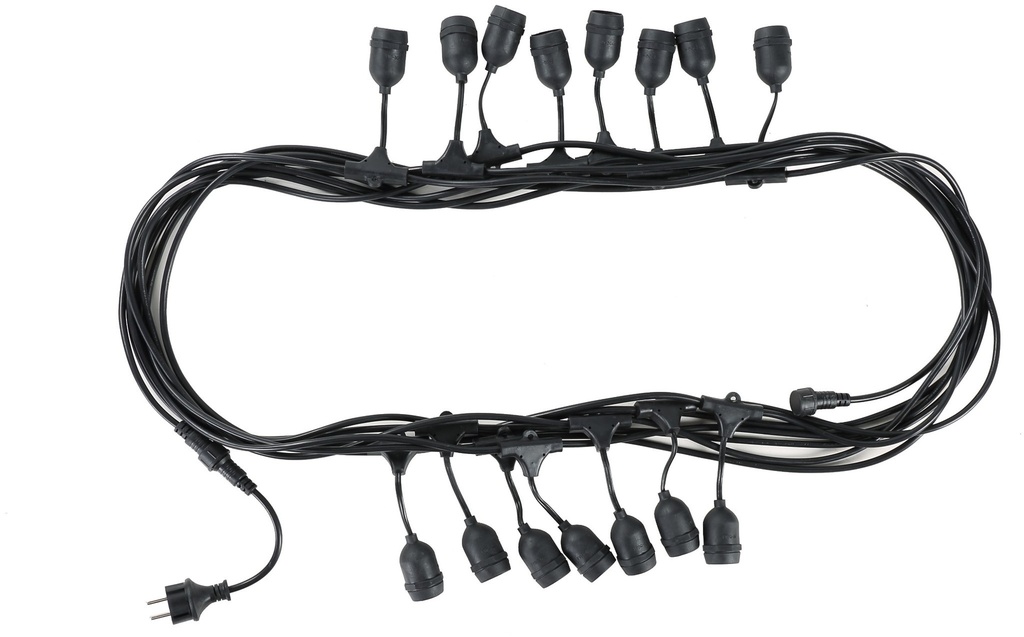 Lyssnor E27 15m, 15 lamper