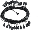 Outdoor E27 String 15m 24 sockets