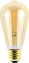 Avide LED Filament ST57 7W Dimmable/Amber E27 360° WW 2500K