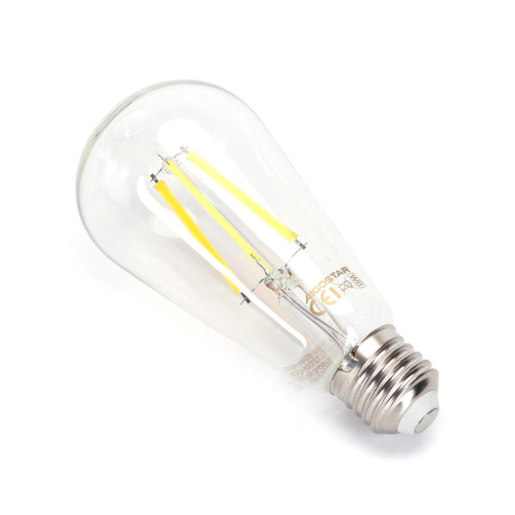 E27 6W FILAMENT ST64 CCT WIFI + Bluetooth
