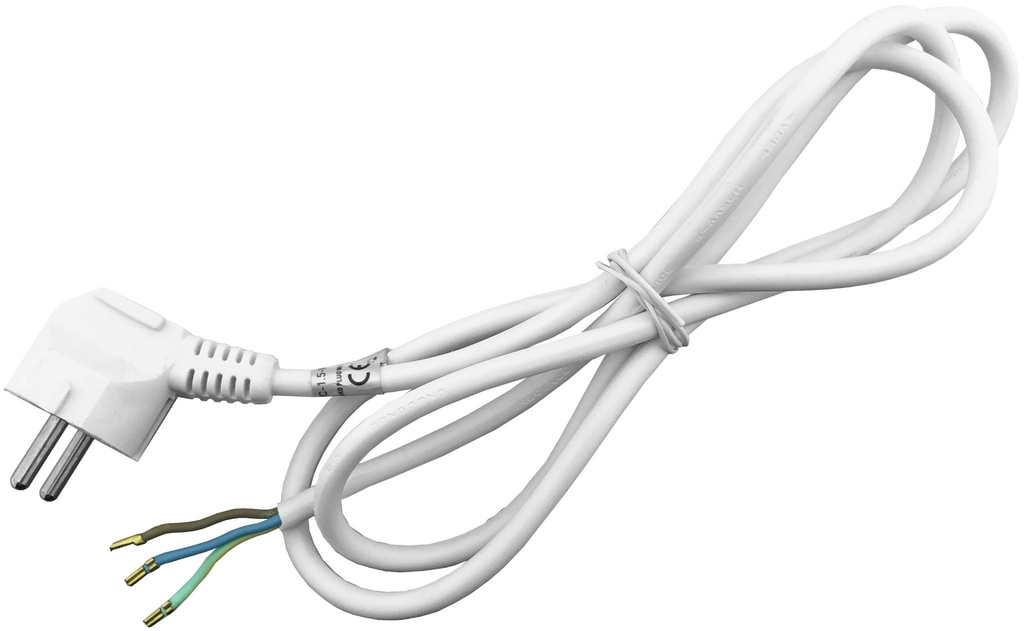 Netledning hvid 150cm