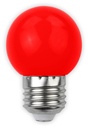 Avide Decor LED pære G45 1W E27 RØD