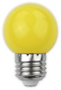 Avide Decor LED pære G45 1W E27 Gul