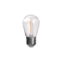 Decor LED bulb Filament 2700K 1W E27  10pack