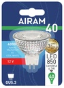 Airam LED lyskilde 12V af glas 6,2W 4000K GU5.3