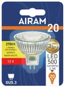 Airam LED lyskilde 12V af glas 3.2W 2700K GU5.3