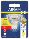 Airam dæmpbar LED lyskilde 3,7W 2700K GU5.3 DIM