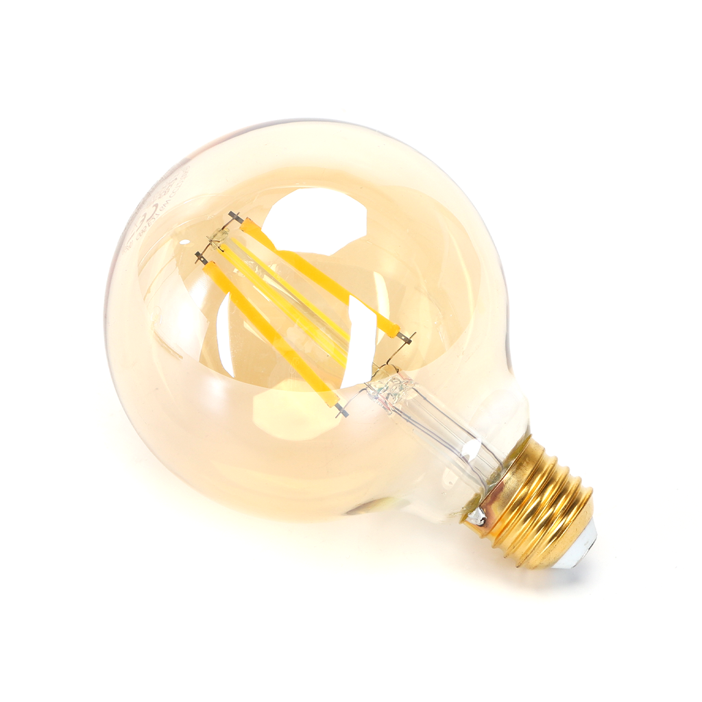 6W smart filament LED-pære G95 6W smart filament LED-lampa G95 CCT WIFI + Bluetooth Amber