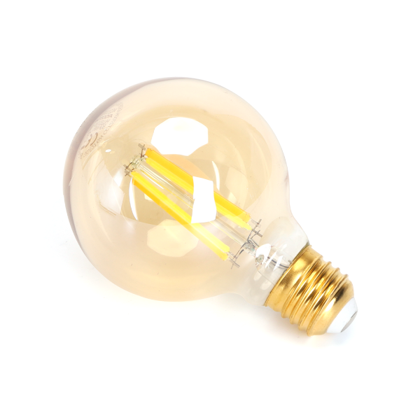 6W smart filament LED-pære G95 6W smart filament LED-lampa G80 CCT WIFI + Bluetooth Amber